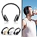 Bluetooth Headphones, MARSEE Bluetooth 4.1 High Fidelity Wireless Over-Ear Headphones for Smart Phones & Tablets(White)