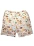 Brick & Mortar Shorts by Zutano - Multi-colored - 0-6 Mths