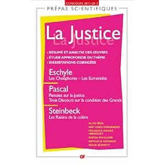 La justice (pr�pas scientifiques 2011-2012)