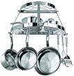 Range Kleen 2 Shelf Wall Mount Stainless Steel Pot Rack