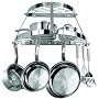 Range Kleen 2 Shelf Wall Mount Stainless Steel Pot Rack