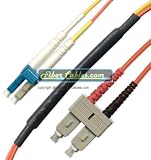 10M LC/SC Mode Conditioning (LC Side) Fiber Optic Cable (9/125-62.5/125)