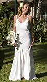 Review   / NEW! Princess Pauahi Hawaiian Beach Wedding Dress - Laua`e Collection