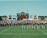 Illinois Fighting Illini Scoreboard Memories Customized 11x14 Black Framed Photograph