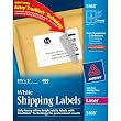 Avery Shipping Labels for Laser Printers with TrueBlock Technology, 3.5 x 5 Inches, White, Box of 400 (05168)