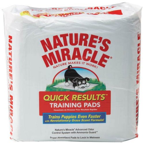 Nature’s Miracle Quick Results Puppy Training Pads 30 Count