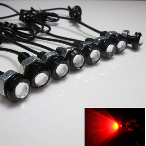 Lemonbest universal led drl eagle eye light car motorcy…