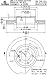 Brembo BDR25394  Brake Rotor