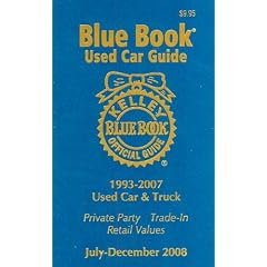 Kelley Blue Book Used Car Guide, July-December 2008: Consumer Edition (Kelley Blue Book Used Car Guide Consumer Edition)