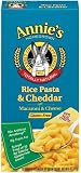 Annie's Homegrown Gluten-Free Rice Pasta & Cheddar Mac & Cheese, 6-Ounce Boxes (Pack of 12) by Annie's Homegrown Best Price