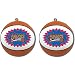 Topperscot Philadelphia 76ers Mini Basketball Ornament Set