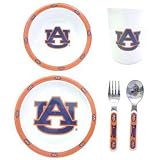 Auburn Tigers NCAA Children's 5 Piece Dinner Set by Duck House