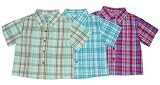 Toddler Boys' Plaid Madras Shirt