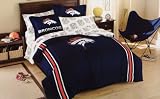 Denver Broncos NFL Embroidered Comforter Twin/Full (64 x 86")