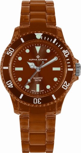 Alpha Saphir Unisex-Uhren Quarz  Analog 369O