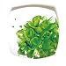 Floral Splash Ceramic Square Dessert Plates - Set of 4