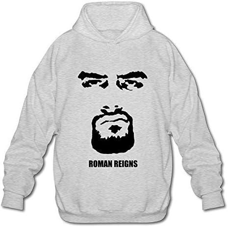Roman Reigns Hoodies Ash For Men