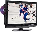 Sharp LC22DV27UT 22-Inch LCD HDTV with Built-In DVD Player, Black