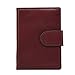 Banuce Top Grains Leather Passport Cover For Men Women Unisex Card Holder Travel Wallet Case Sleeve