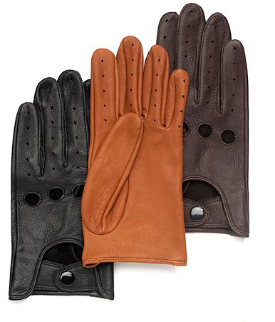 Men's 'Triumph' Deerskin Leather Driving Gloves By Grandoe