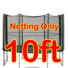 Howleys 10 ft Replacement Netting For Trampoline Enclosure