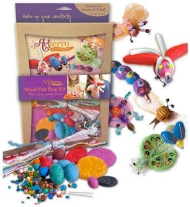 Artterro Wool Felt Bug Kit by ARTTERRO