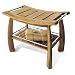 New Grade A Teak Shower / Bath Room / Pool Bench with Shelf