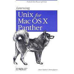Learning Unix for Mac OS X Panther