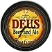 Deus 's Beer and Ale Black Cascading Pub Style Wall Clock