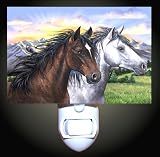 Review Decoration Sensation  / Wild Horses Decorative Night Light