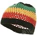Hand Crocheted Beanies (01)-Black RGY W16S28E
