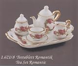 Reutter Porcelain Miniature Roseband Tea Setting