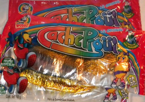 3 X Cache Pigui Cachetadas Slaps Soft Caramel Candy Acidulated Softpops To Shape For 60 Pcs