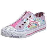 Skechers Little Kid Shuffle - Icies Sneaker,Lavendar/Hot Pink,1.5 M US Little Kid