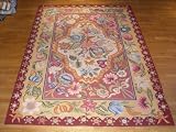 Handmade Chinese Needlepoint Rug 6'3"x9'1"