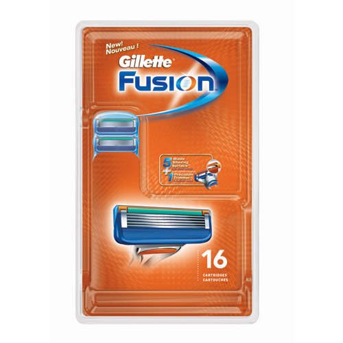 Gillette Fusion Manual - 16 Cartridges
