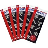 Pro Specialties Oakland Raiders Team Logo Wrapping Paper (5 Pack)