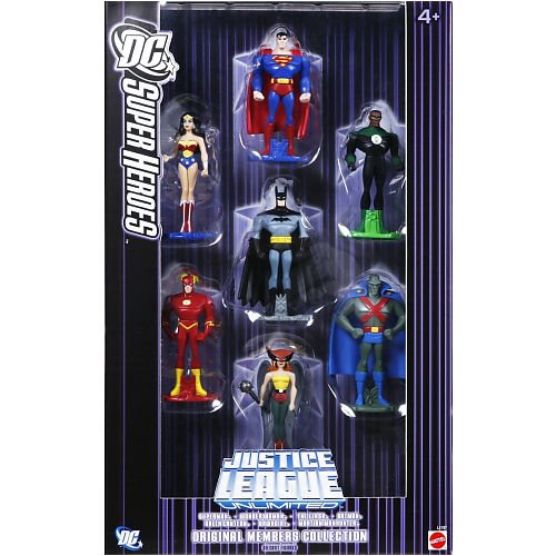 Childrens Toyshop  Toys : Justice League Unlimited Original Members Die-Cast Figure Collection