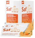 ReBody - Safslim On The Go Breakthrough Belly Fat Solution Tangerine Cream Fusion - 28 Packet(s)