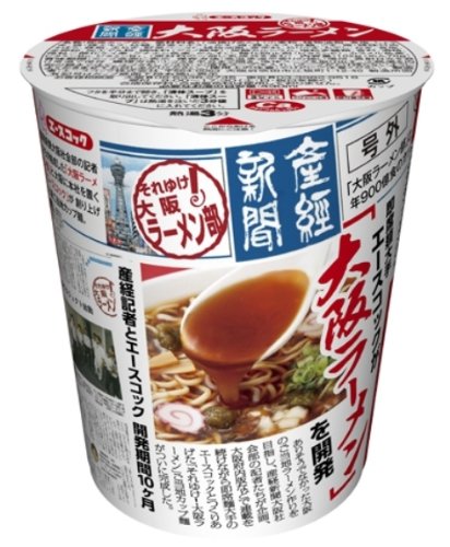 エースコック 産経新聞それゆけ! 大阪ラーメン 92g×12個