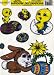 Reusable Static Cling Easter Chick Window Decorations