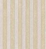 Brewster 499-46346 Stripes Wallpaper, Taupe [並行輸入品]