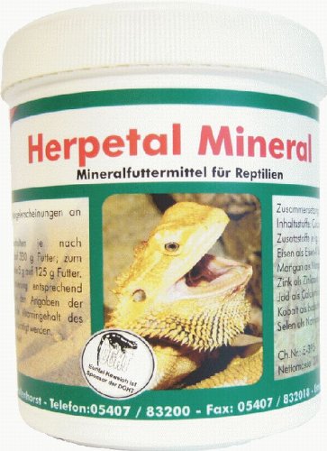 Herpetal Mineral + Vitamin D3, 200 g