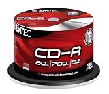 Emtec CD-R 80MIN/700MB 52x CB (50)