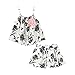 Jastore 2 Pieces Little Baby Girls Cute Flower Clothing Pants Set (3-4 Years)