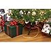 Evergreen Seasons Large Green Square Present with Red Bow 2.7 Gallon Watering System