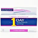 Monistat Vaginal Antifungal Medication 1- day, 0.16-Ounce Prefilled Applicator