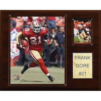 NFL San Francisco 49ers Frank Gore Player Plaque