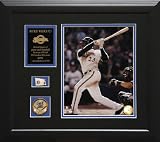 Rickie Weeks Milwaukee Brewers Framed 8x10 Photograph with Game-Used Baseball Piece & Medallion
