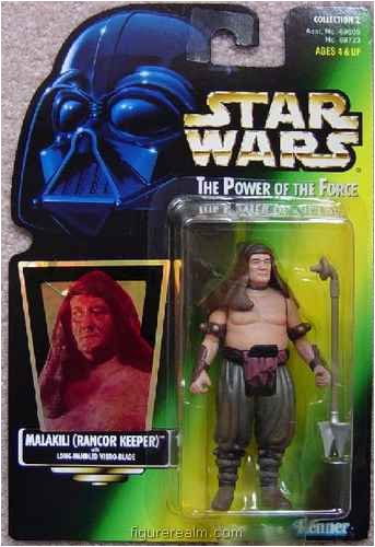 Star Wars Power of the Force (1995) Malakili (Rancor Keeper) Action Figure 51YxdA06LCL Star Wars Power of the Force (1995) Malakili (Rancor Keeper) Action Figure
